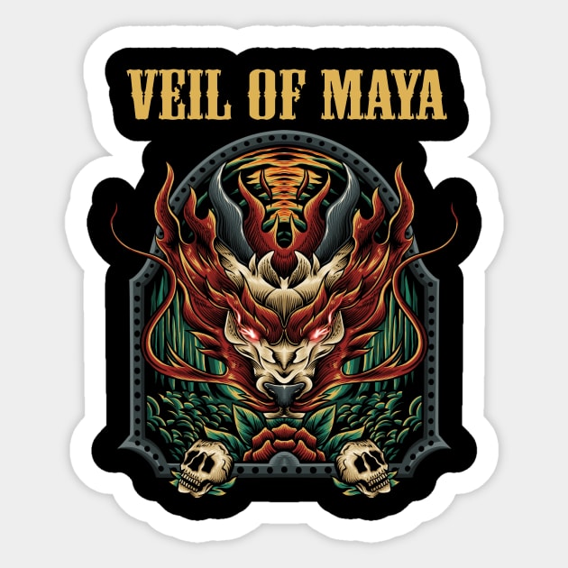 VEIL OF MAYA BAND Sticker by MrtimDraws